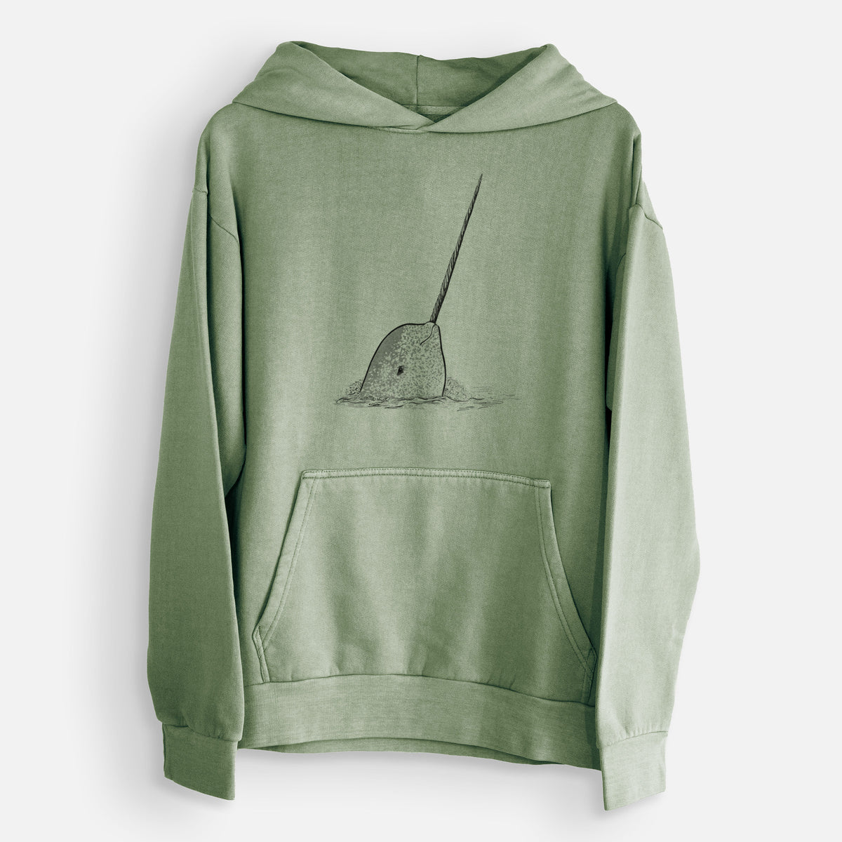 Narwhal - Monodon monoceros  - Urban Heavyweight Hoodie