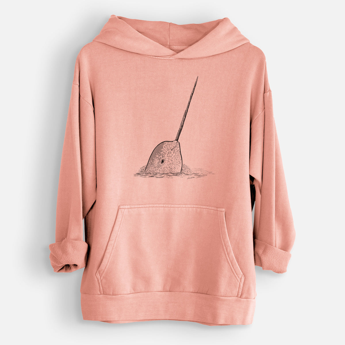 Narwhal - Monodon monoceros  - Urban Heavyweight Hoodie