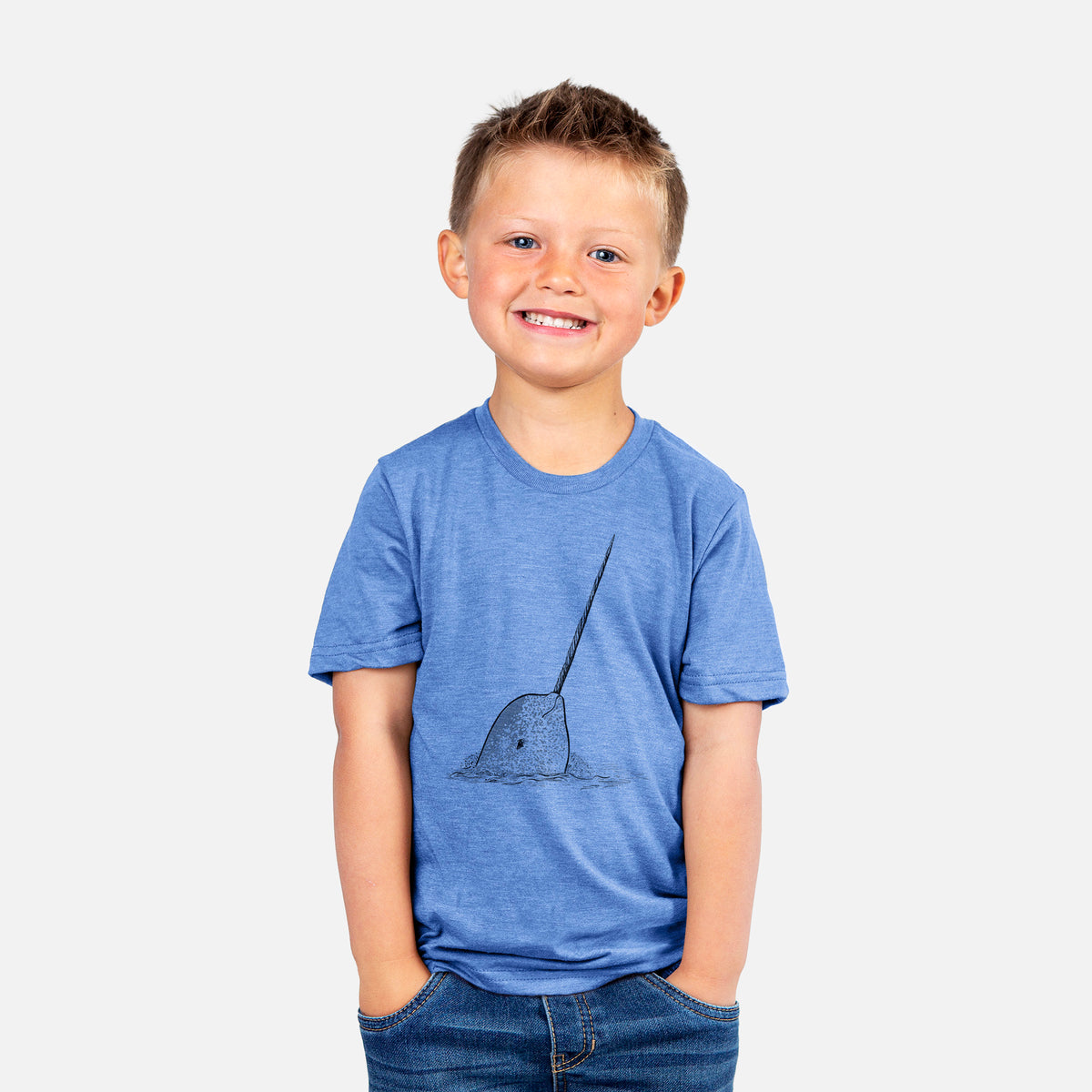Narwhal - Monodon monoceros - Kids Shirt