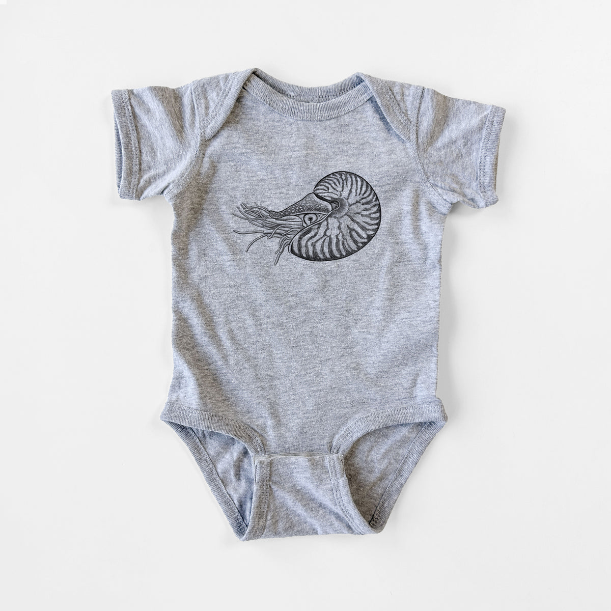 Palau Nautilus - Nautilus belauensis - Baby Fine Jersey Bodysuit