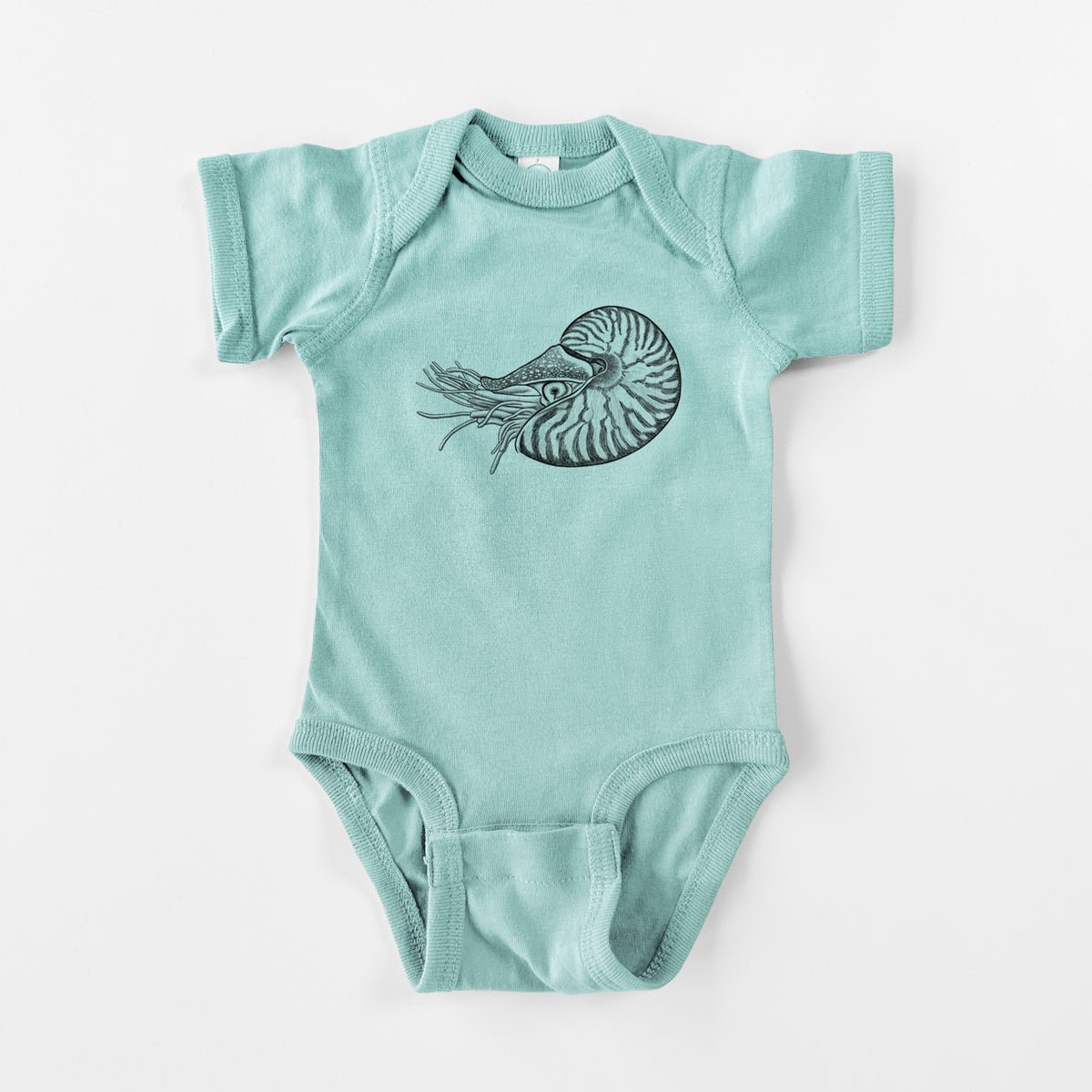 Palau Nautilus - Nautilus belauensis - Baby Fine Jersey Bodysuit