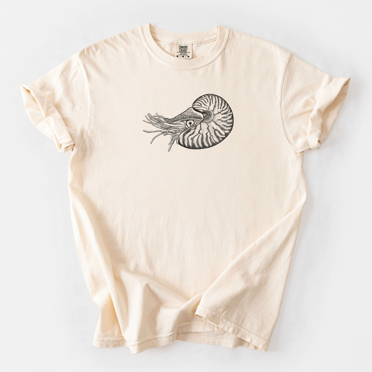 Palau Nautilus - Nautilus belauensis - Unisex Comfort Colors Garment-Dyed Heavyweight T-shirt