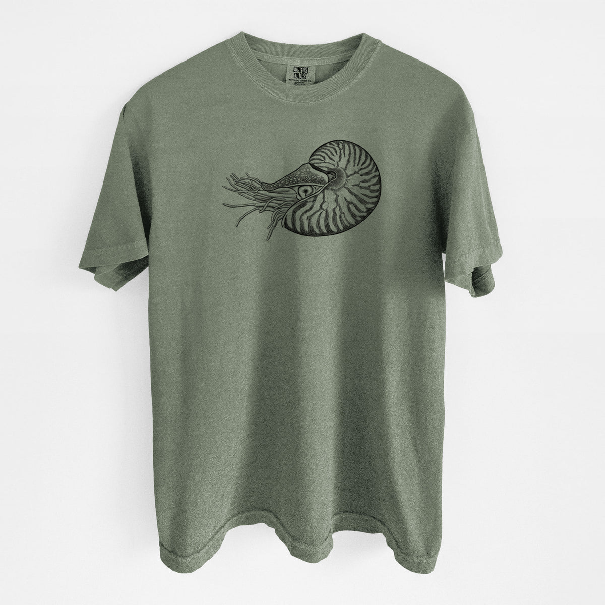 Palau Nautilus - Nautilus belauensis - Unisex Comfort Colors Garment-Dyed Heavyweight T-shirt