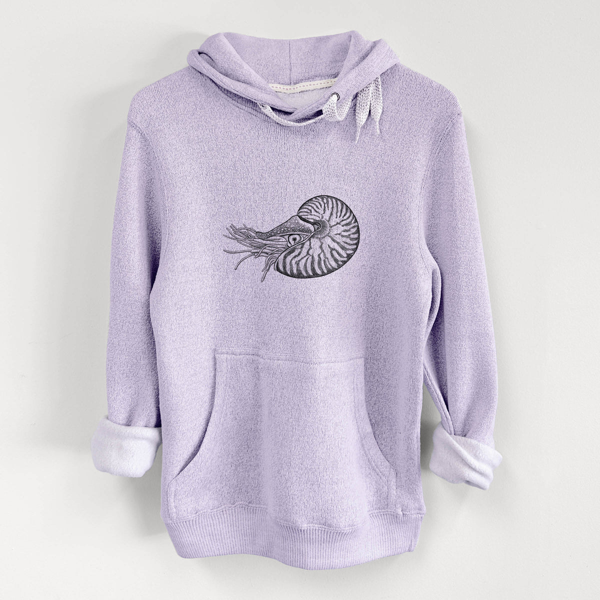 Palau Nautilus - Nautilus belauensis - Knit Hoodie