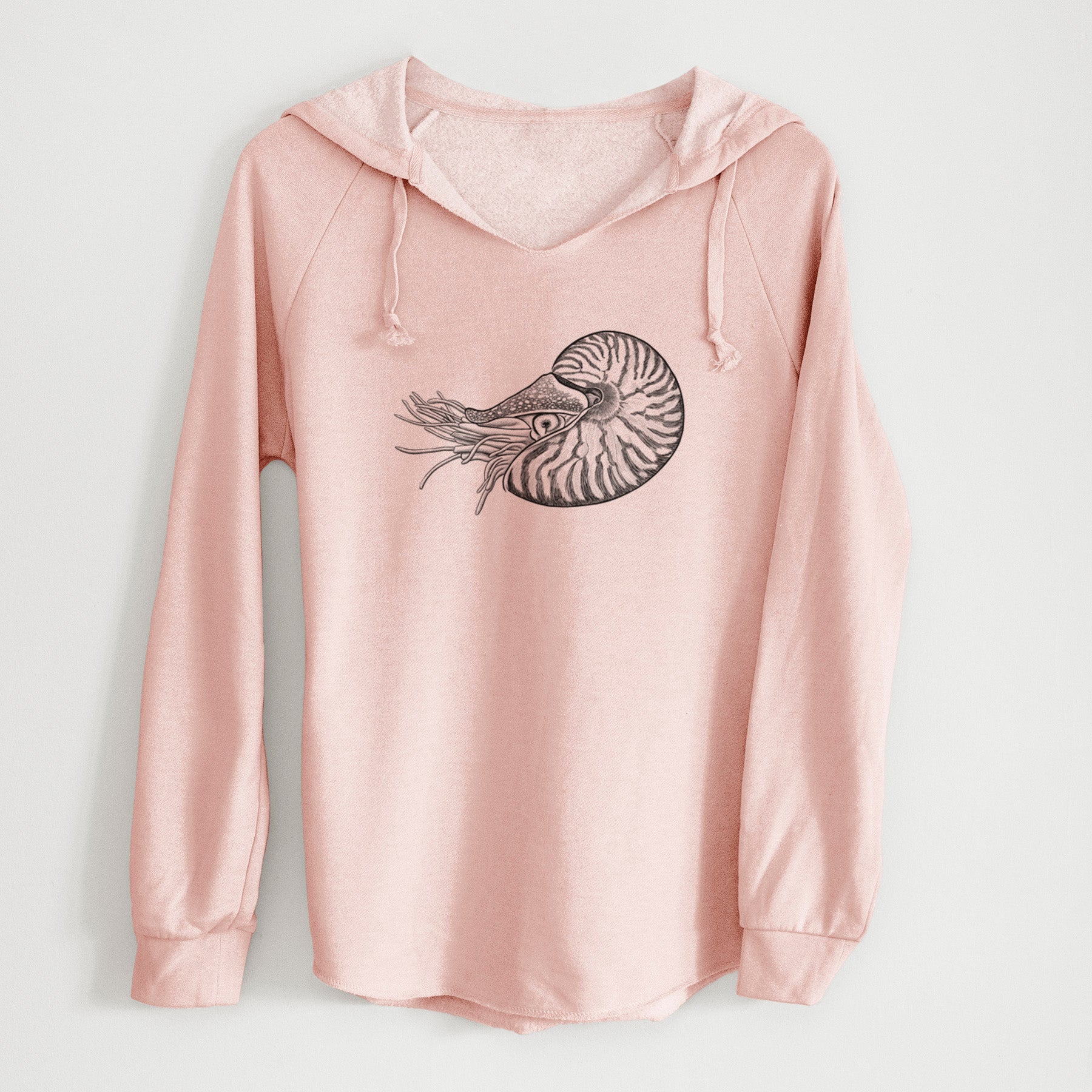 Palau Nautilus - Nautilus belauensis - Cali Wave Hooded Sweatshirt