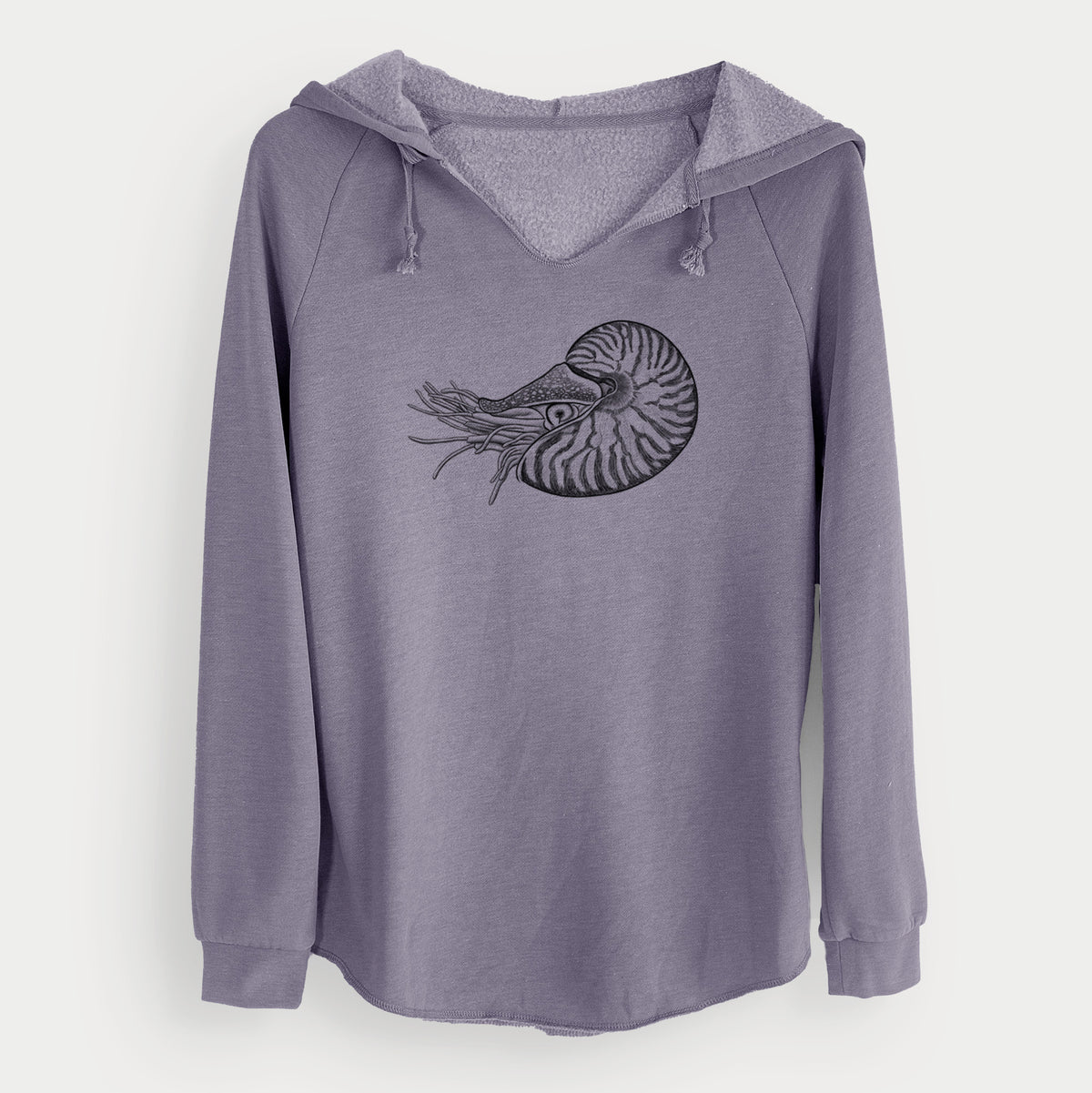 Palau Nautilus - Nautilus belauensis - Cali Wave Hooded Sweatshirt