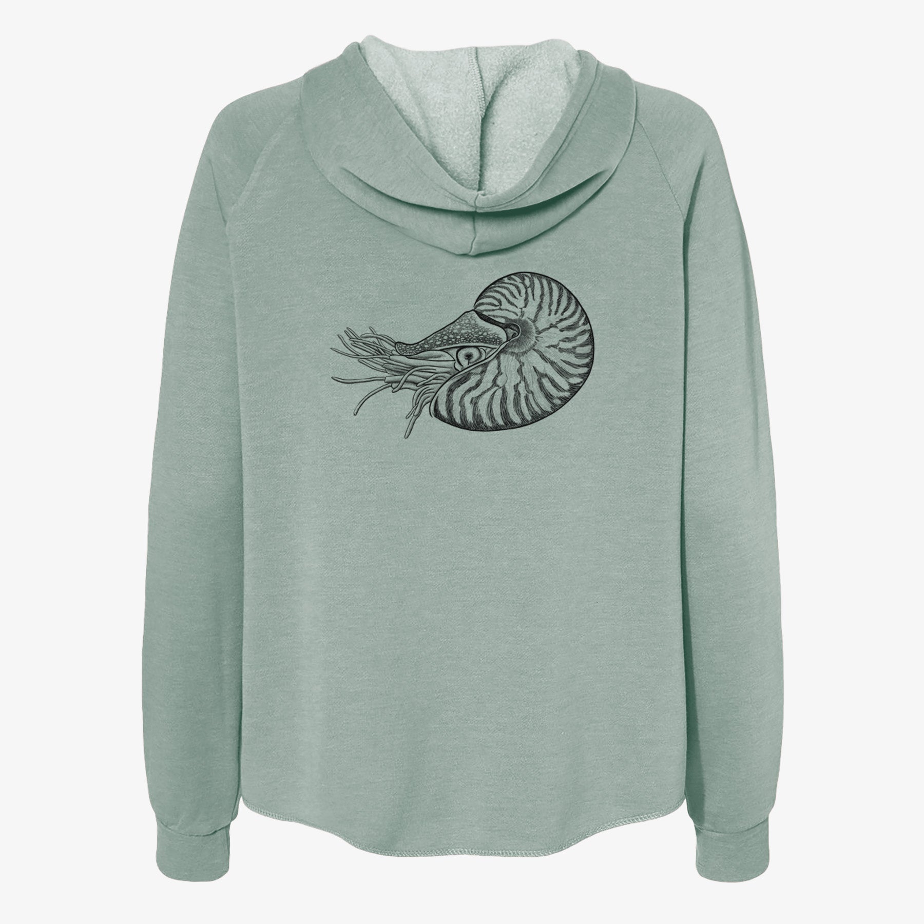 Palau Nautilus - Nautilus belauensis - Women's Cali Wave Zip-Up Sweatshirt