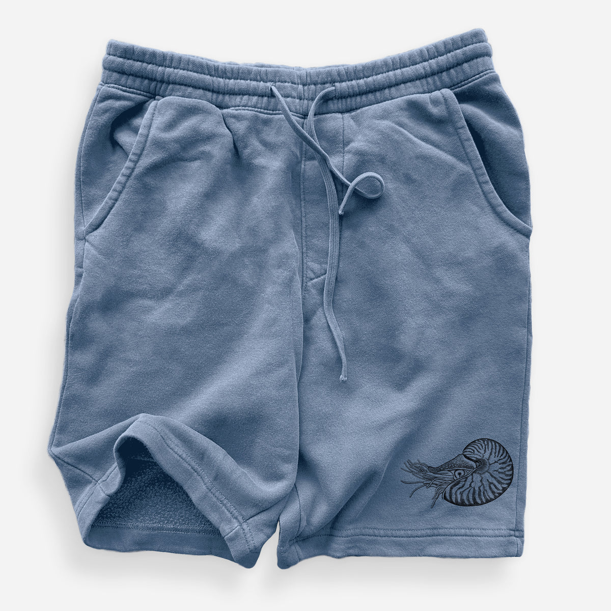 Palau Nautilus - Nautilus belauensis - Unisex Pigment Dyed Shorts