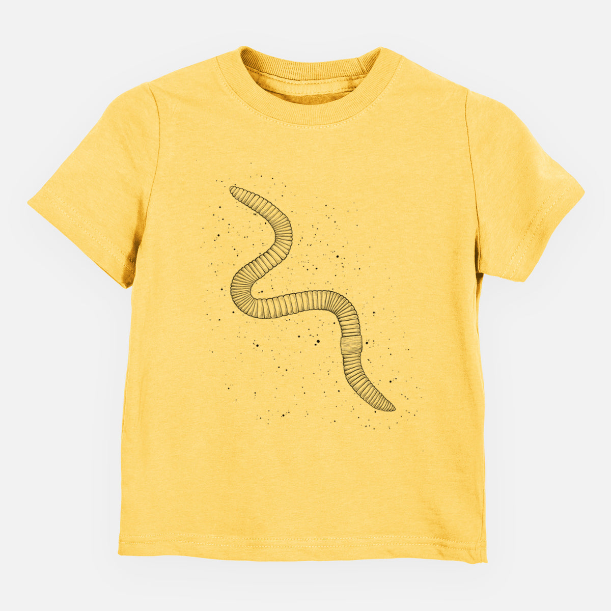 Common Earthworm - Nightcrawler - Lumbricus terrestris - Kids Shirt