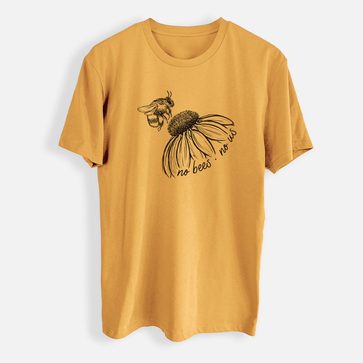 No Bees No Us - Mens Everyday Staple Tee