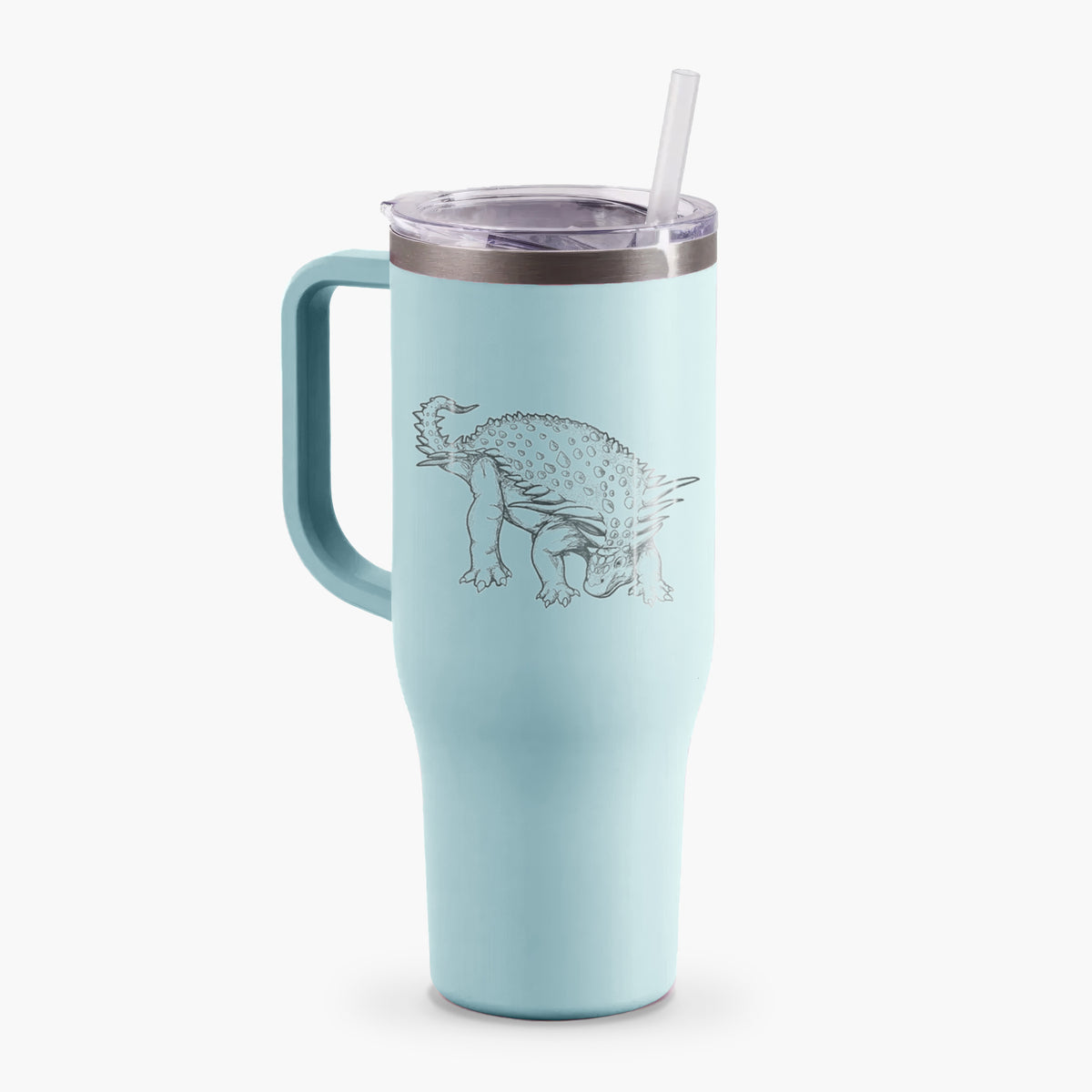 Nodosaurus Textilis - 40oz Tumbler with Handle