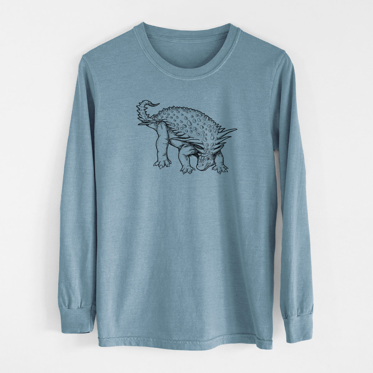 Nodosaurus Textilis - Men&#39;s Heavyweight 100% Cotton Long Sleeve