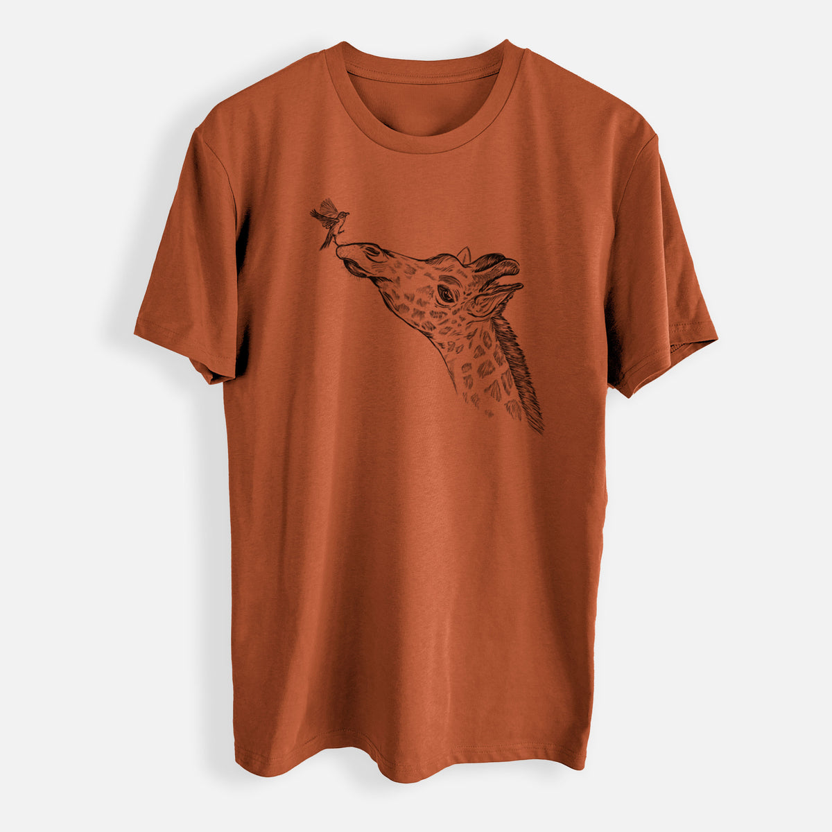 Northern Giraffe - Giraffa camelopardalis - Mens Everyday Staple Tee