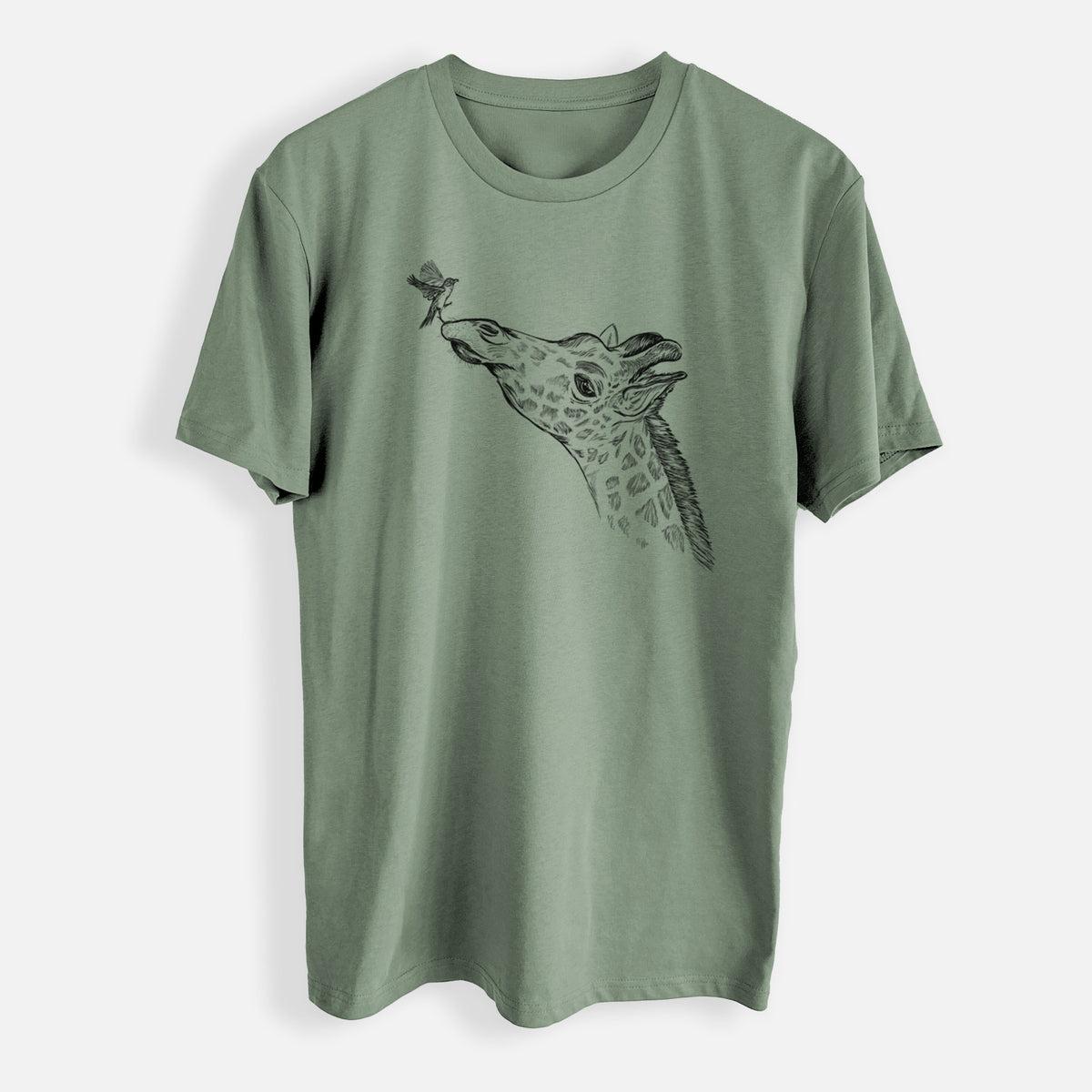 Northern Giraffe - Giraffa camelopardalis - Mens Everyday Staple Tee