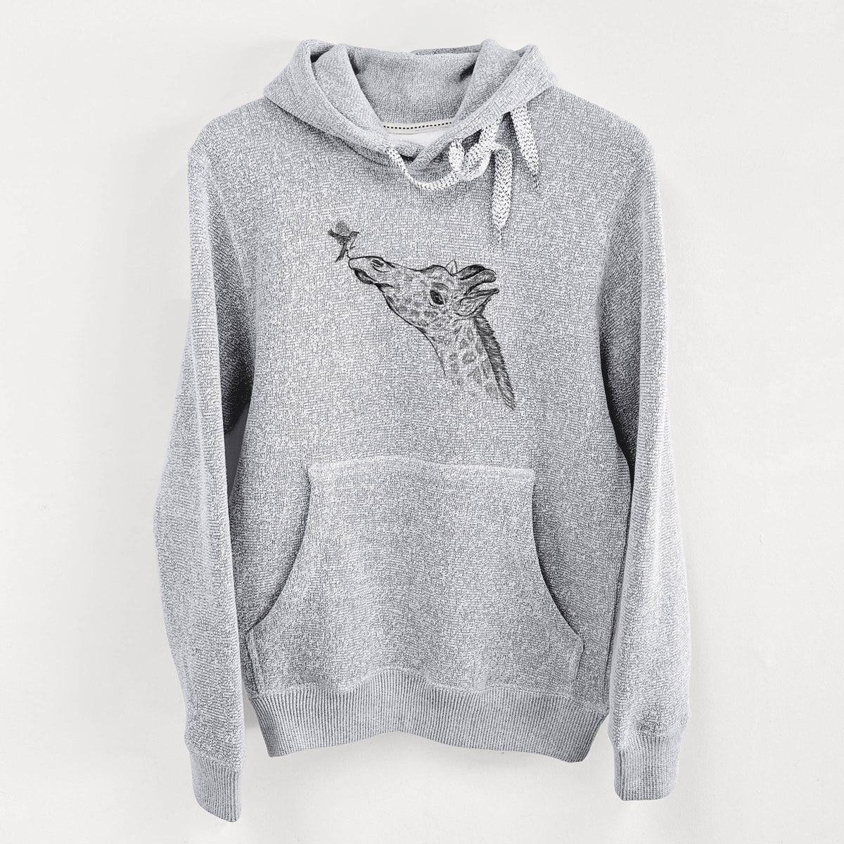 Northern Giraffe - Giraffa camelopardalis - Knit Hoodie