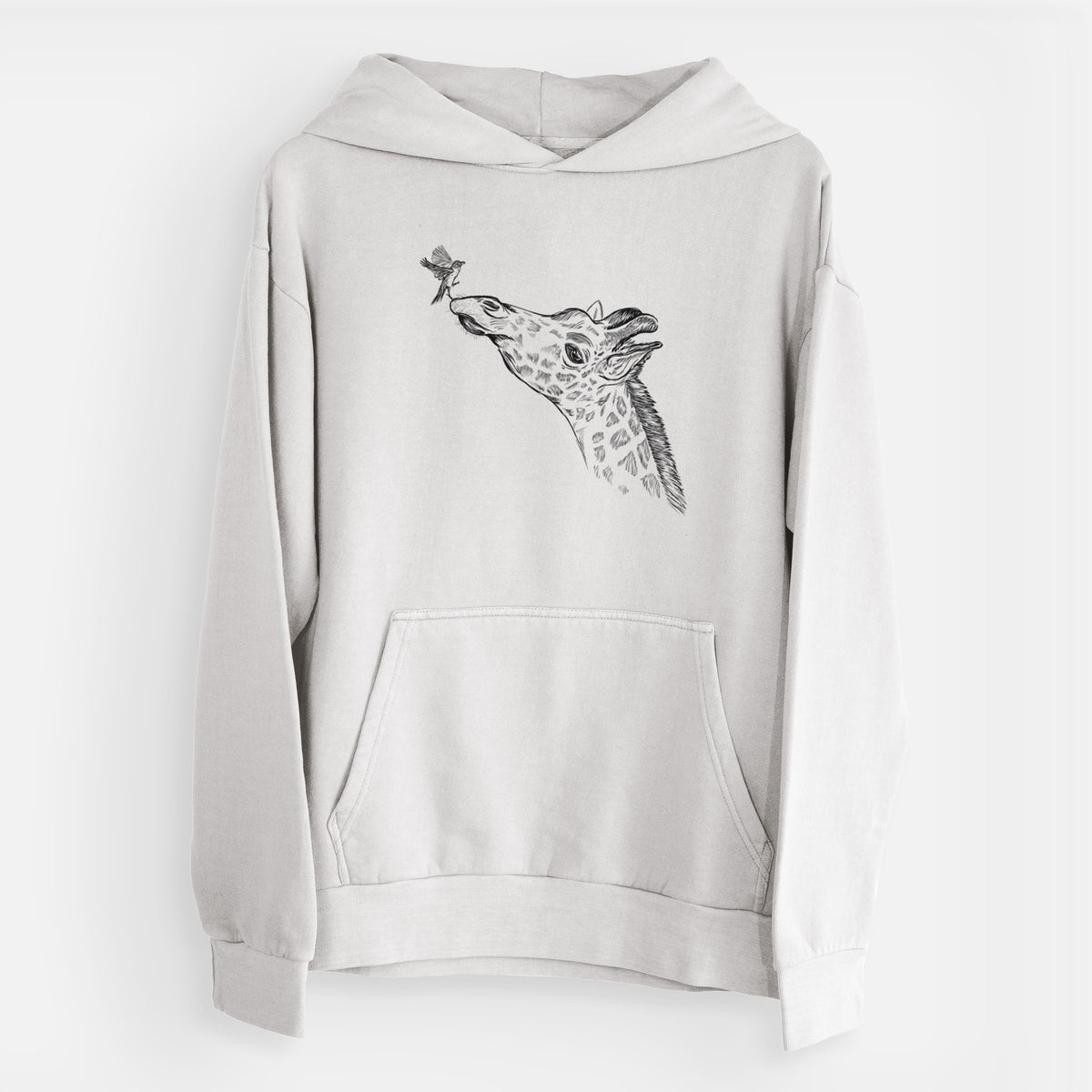 Northern Giraffe - Giraffa camelopardalis  - Urban Heavyweight Hoodie