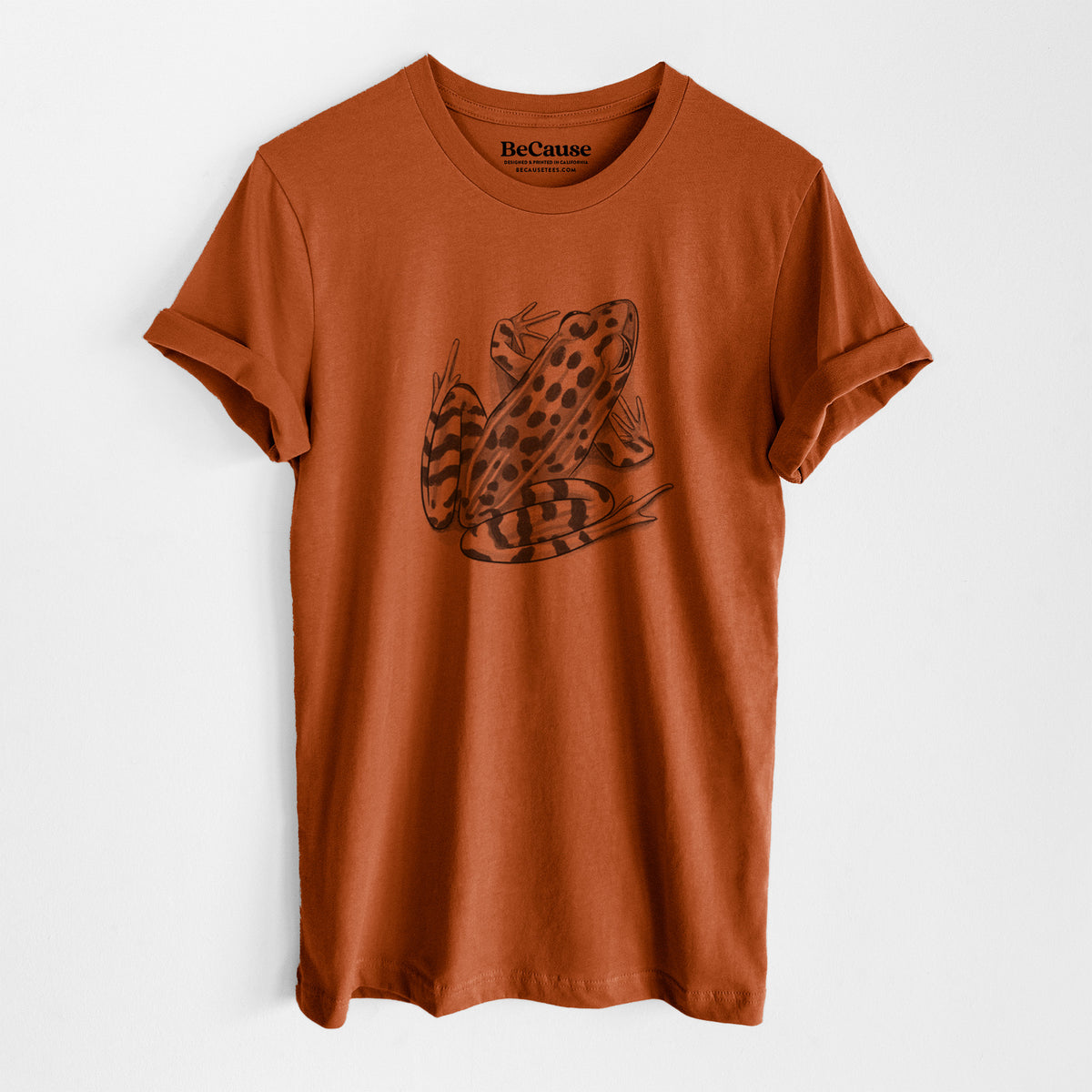 Northern Leopard Frog - Lithobates pipiens - Lightweight 100% Cotton Unisex Crewneck