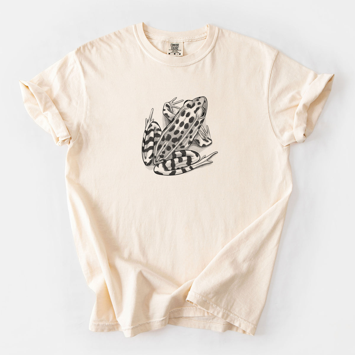 Northern Leopard Frog - Lithobates pipiens - Unisex Comfort Colors Garment-Dyed Heavyweight T-shirt