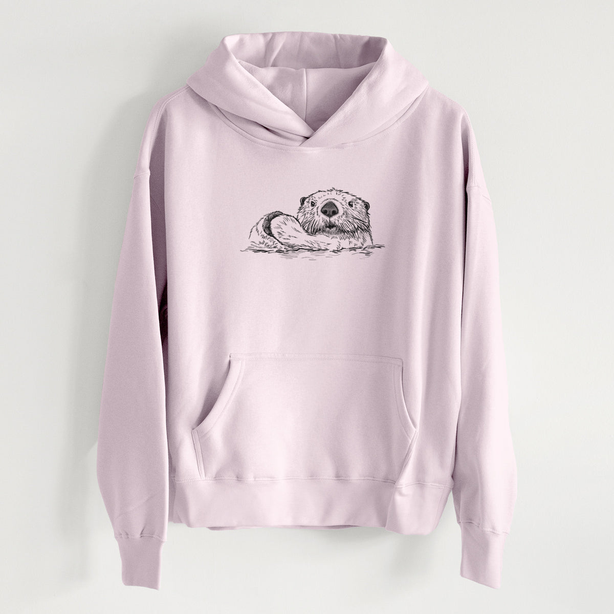 Northern Sea Otter - Enhydra lutris kenyoni - Women&#39;s Heavyweight Relaxed Hoodie