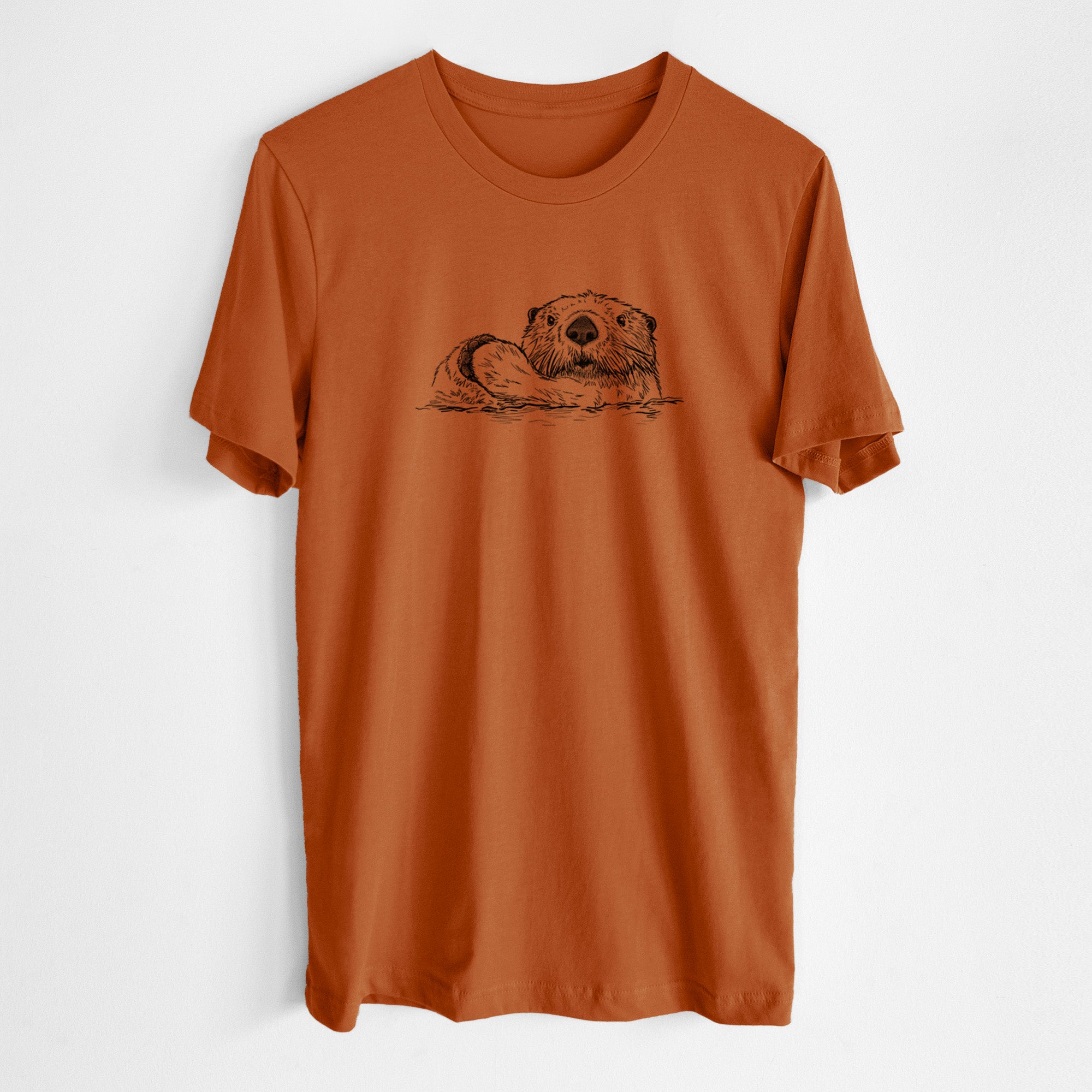 Northern Sea Otter - Enhydra lutris kenyoni - Lightweight 100% Cotton Unisex Crewneck