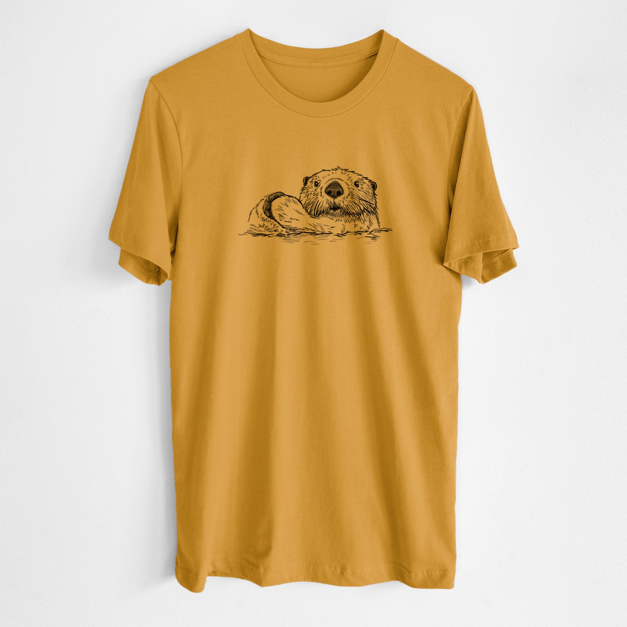 Northern Sea Otter - Enhydra lutris kenyoni - Lightweight 100% Cotton Unisex Crewneck