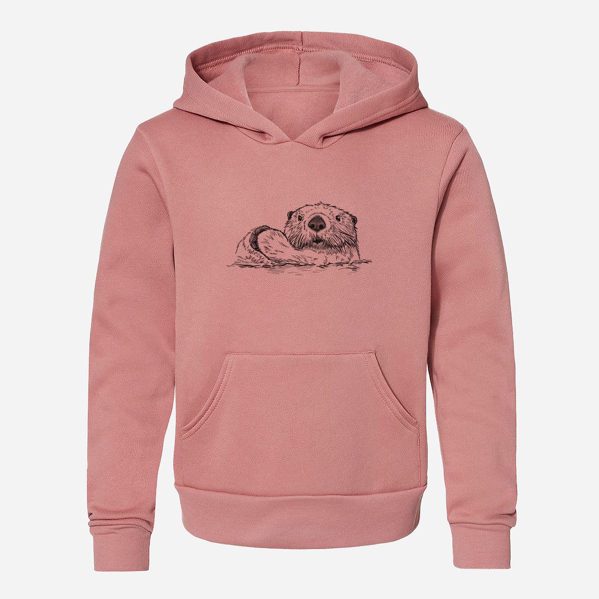 Northern Sea Otter - Enhydra lutris kenyoni - Youth Hoodie Sweatshirt