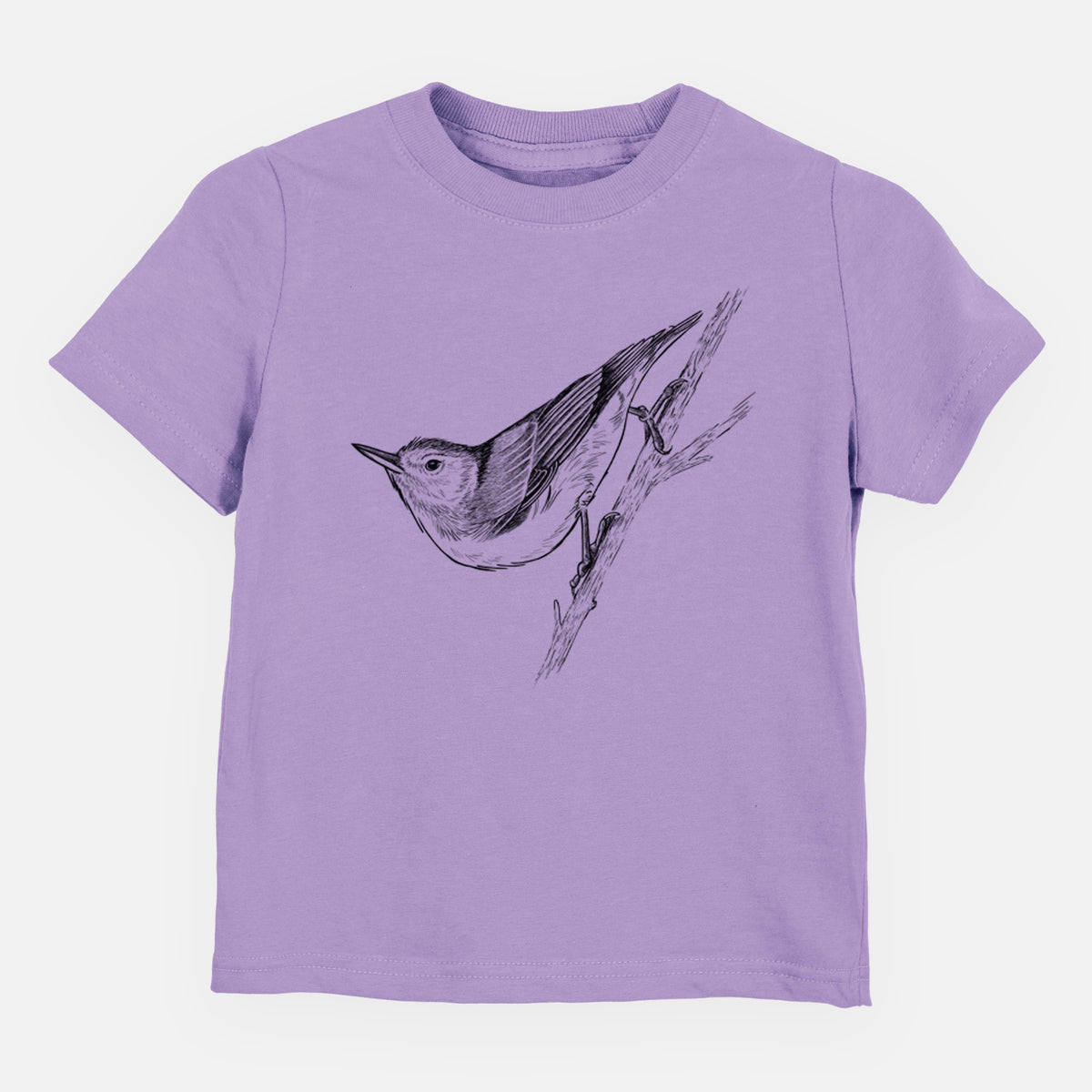 White-breasted Nuthatch - Sitta carolinensis - Toddler/Youth Shirt