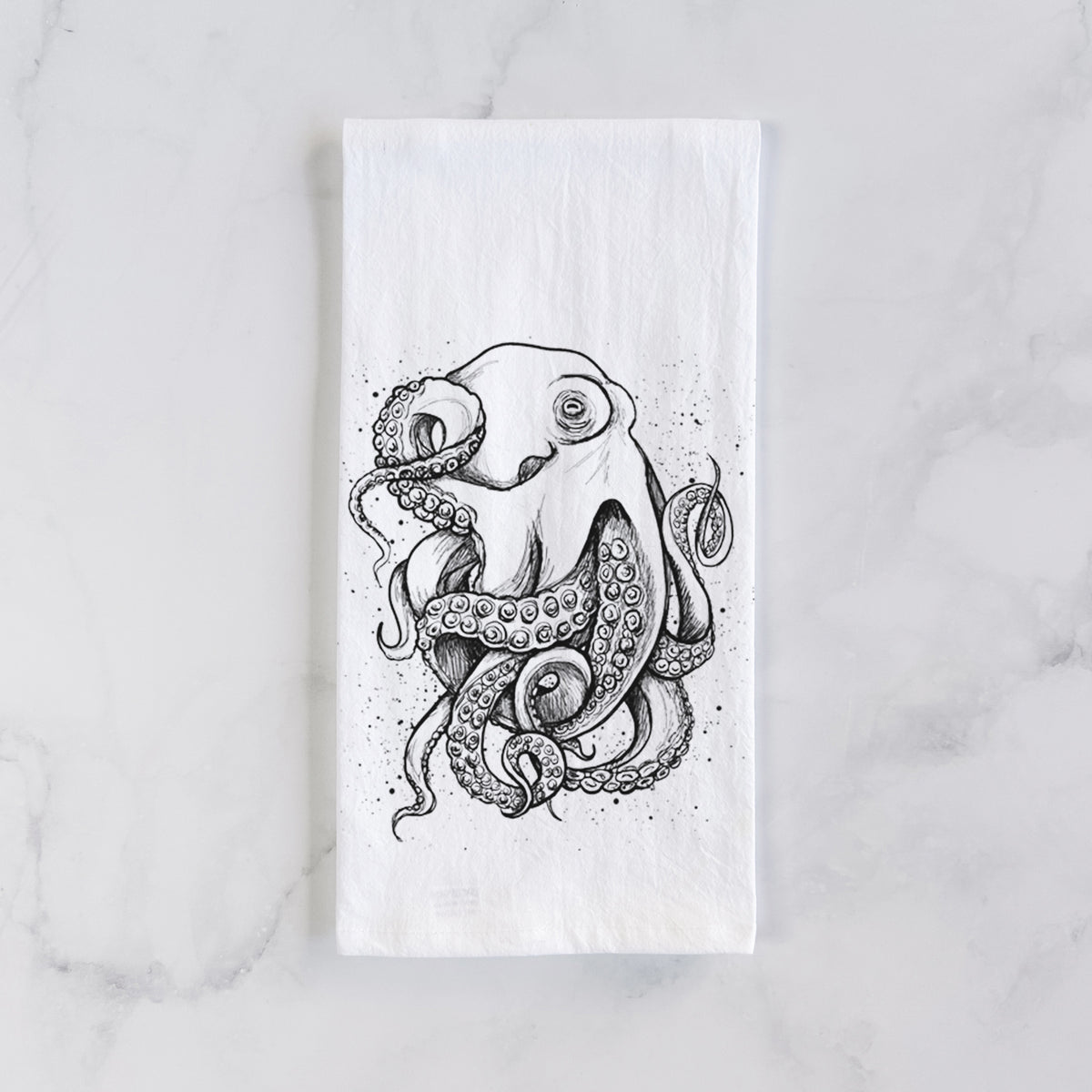 Octopus Vulgaris - Common Octopus Tea Towel