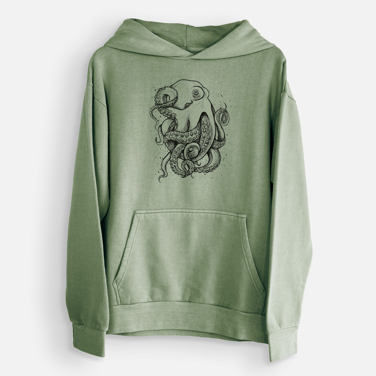 Octopus Vulgaris - Common Octopus  - Urban Heavyweight Hoodie