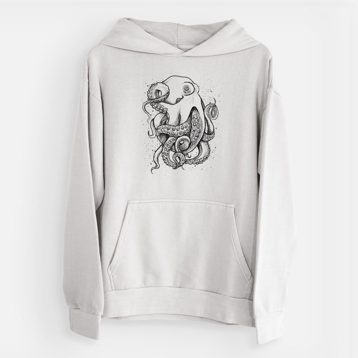 Octopus Vulgaris - Common Octopus  - Urban Heavyweight Hoodie