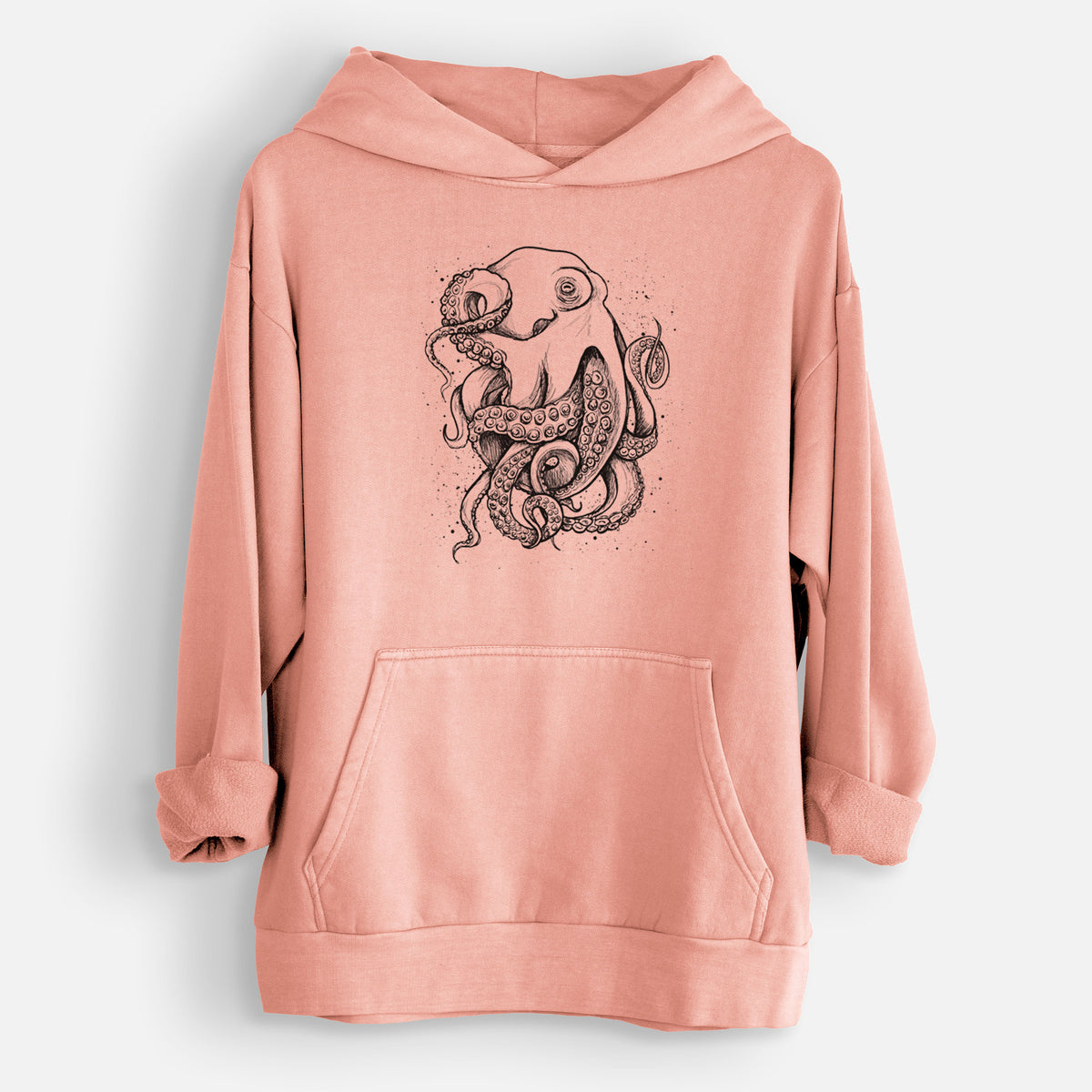 Octopus Vulgaris - Common Octopus  - Urban Heavyweight Hoodie