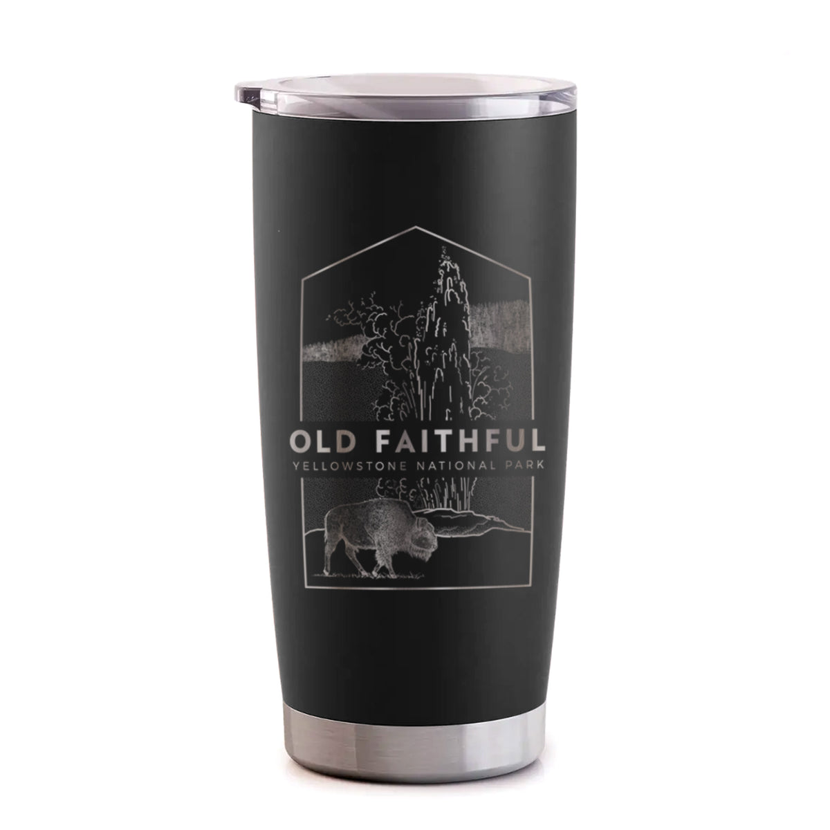 Old Faithful - Yellowstone National Park - 20oz Polar Insulated Tumbler