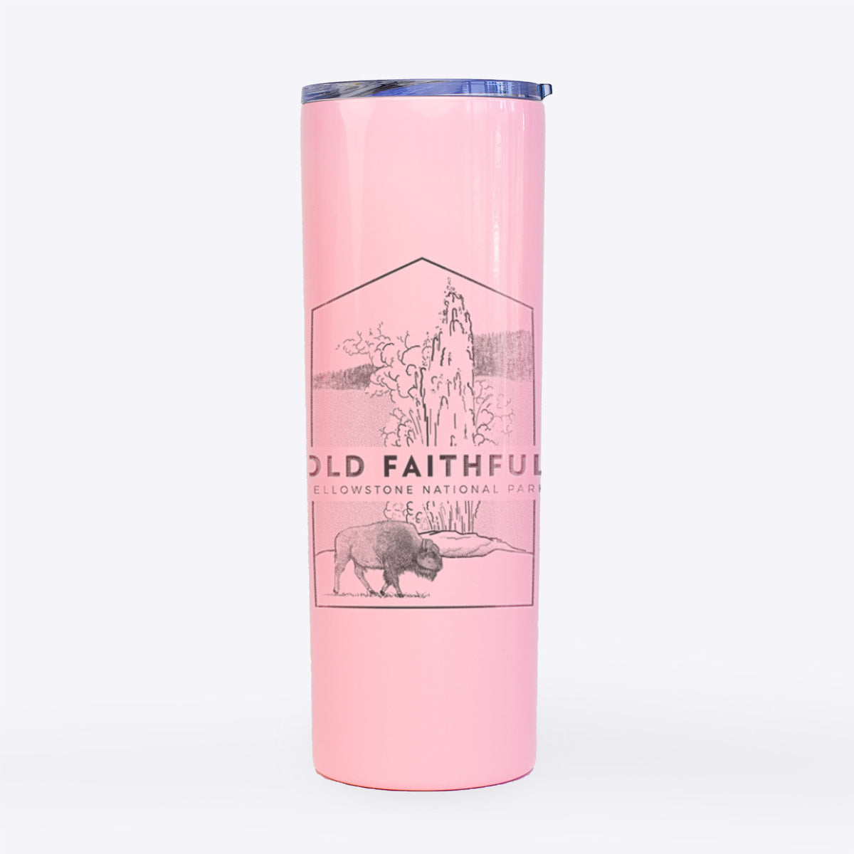 Old Faithful - Yellowstone National Park - 20oz Skinny Tumbler