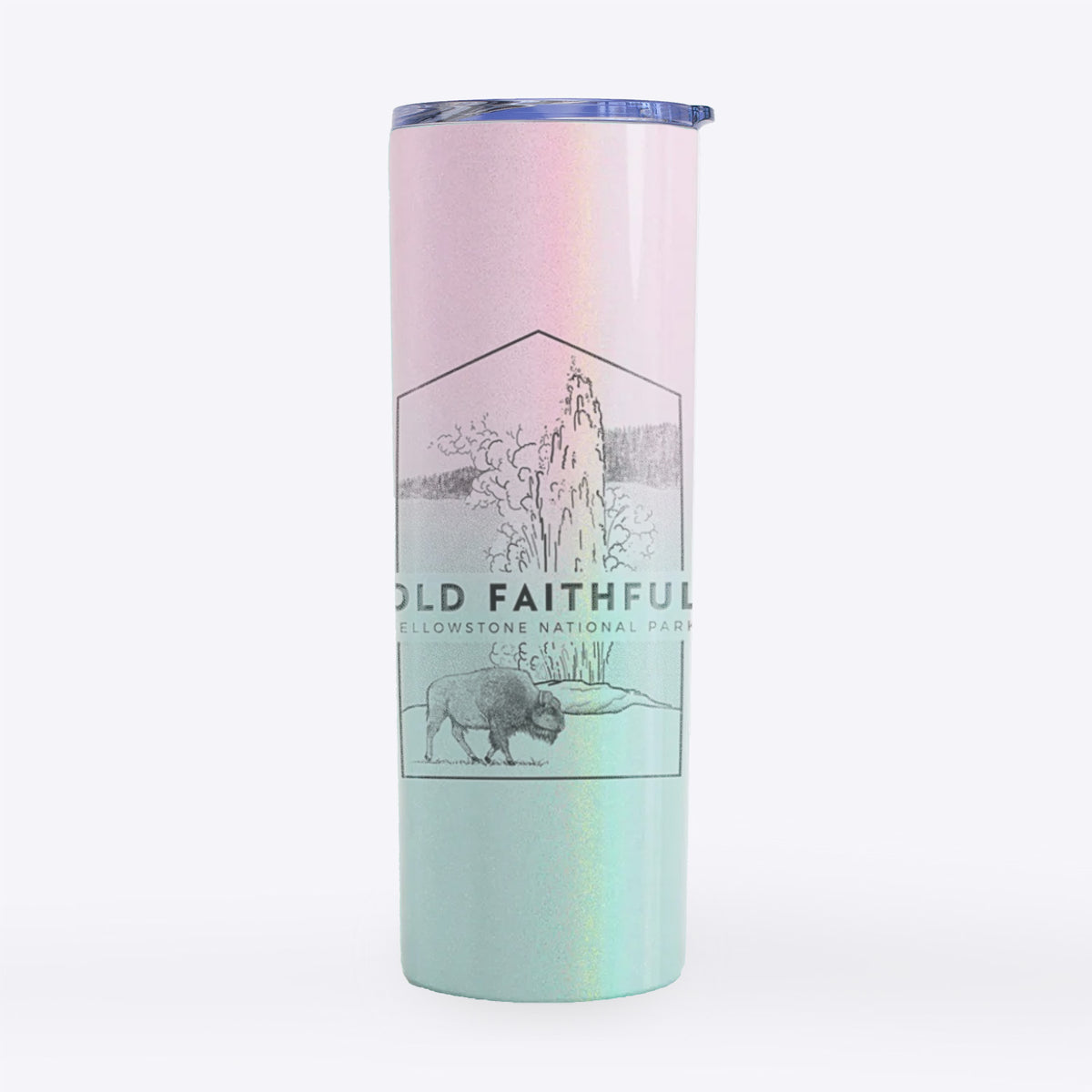 Old Faithful - Yellowstone National Park - 20oz Skinny Tumbler