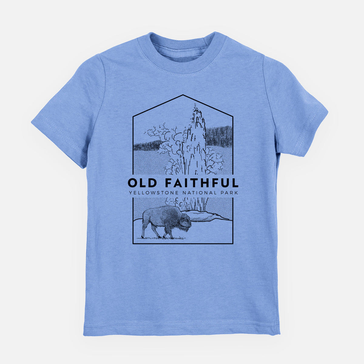 Old Faithful - Yellowstone National Park - Youth Shirt