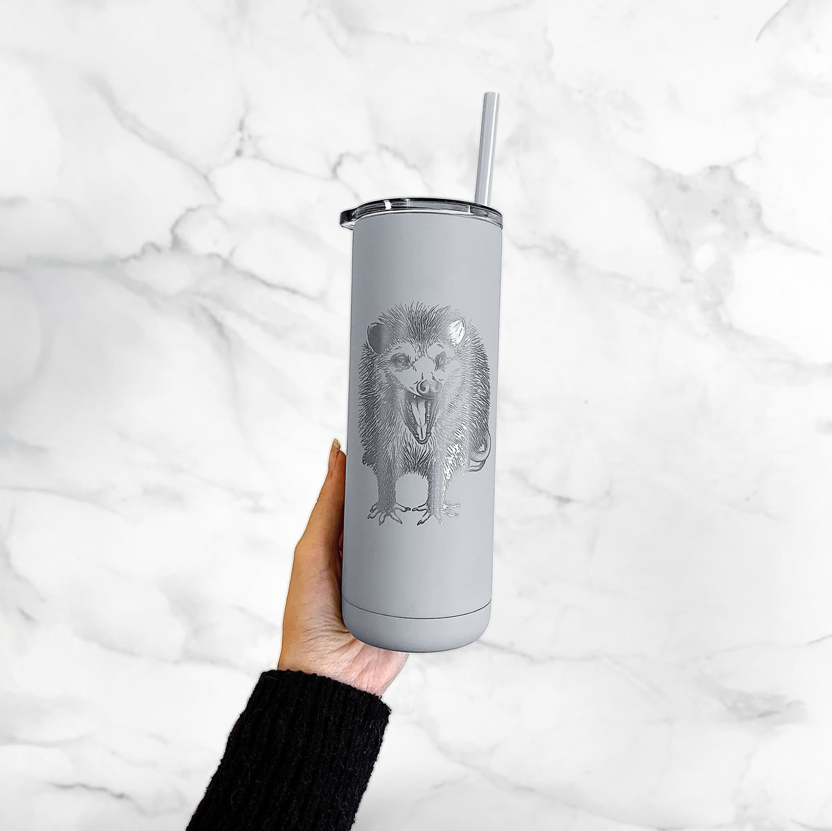 LIMITED EDITION - Hissing Opossum 20oz Maker Insulated Tumbler
