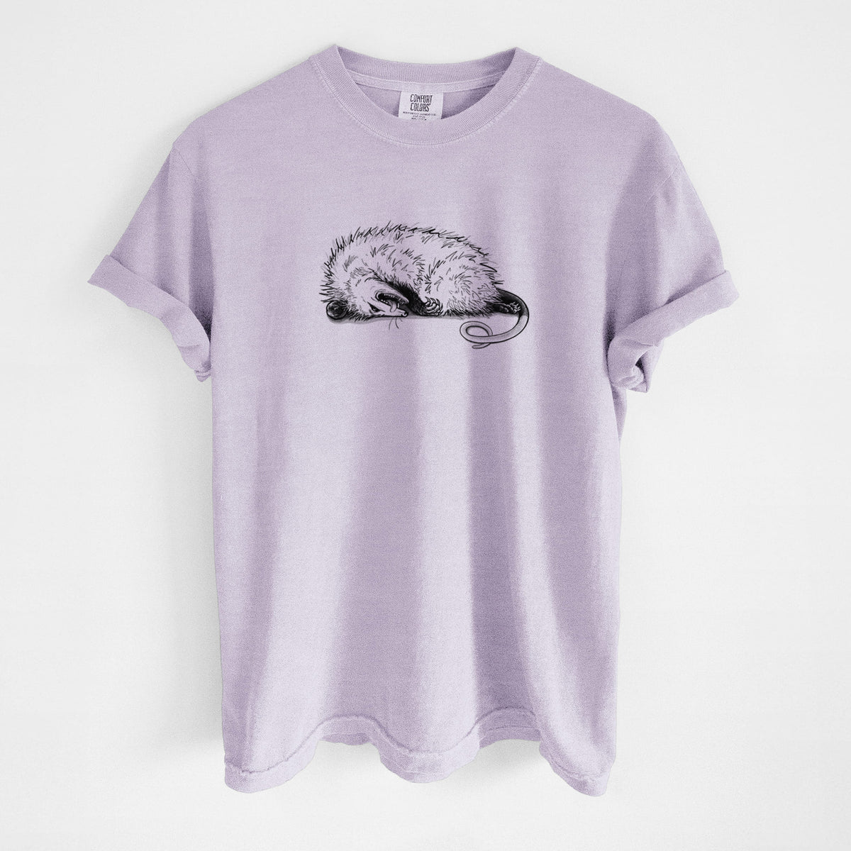 Opossum Playing Dead - Unisex Comfort Colors Garment-Dyed Heavyweight T-shirt