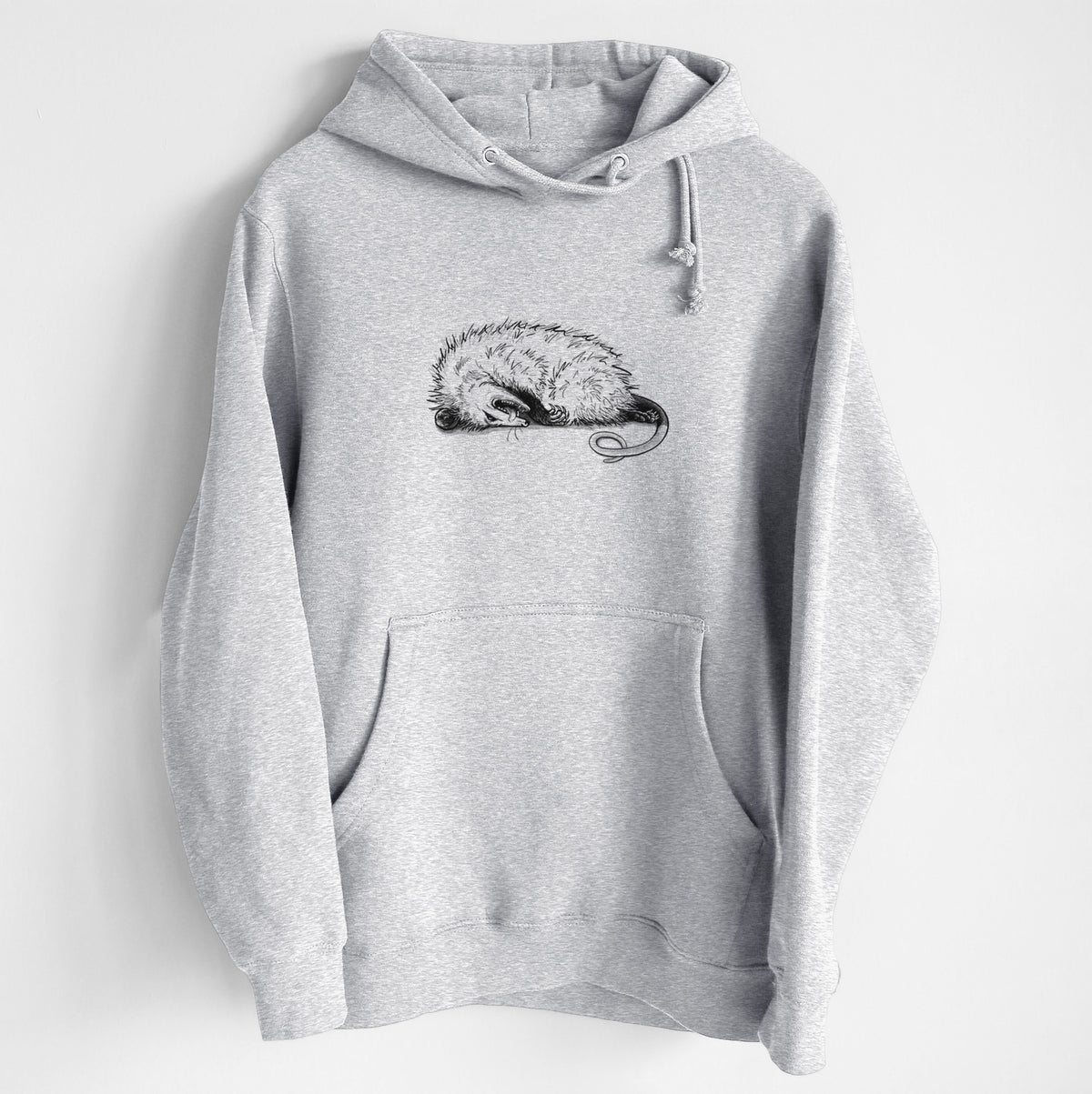 Opossum Playing Dead - Heavyweight Fleece Hoodie