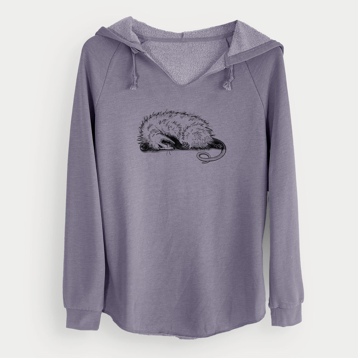 Opossum Playing Dead - Cali Wave Hooded Sweatshirt