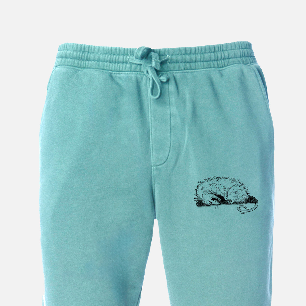 Opossum Playing Dead - Unisex Pigment Dyed Sweatpants