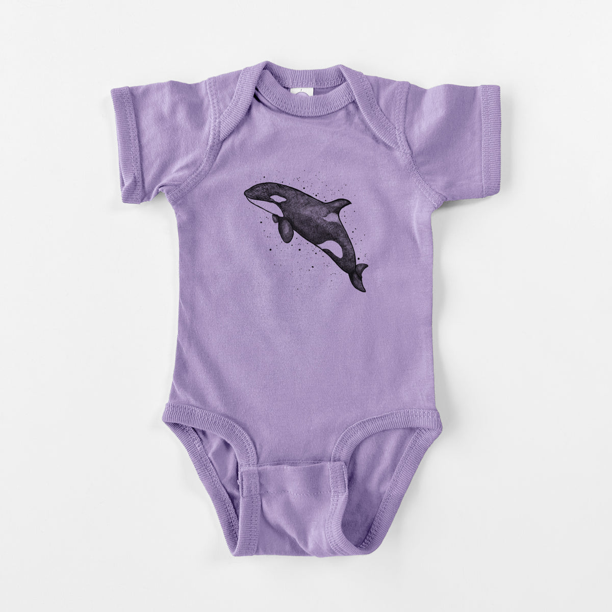 Orca Whale - Baby Fine Jersey Bodysuit