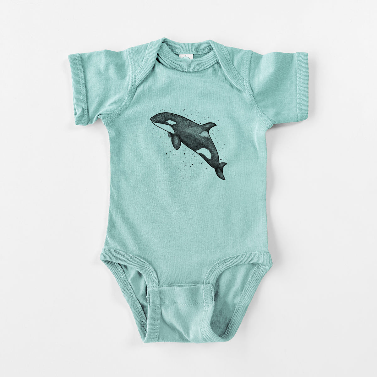Orca Whale - Baby Fine Jersey Bodysuit