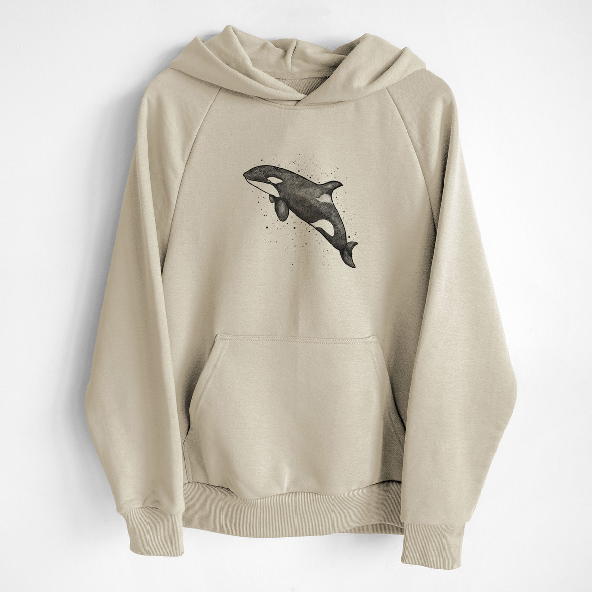 Orca Whale - UltraLuxe Heavyweight French Terry Hoodie