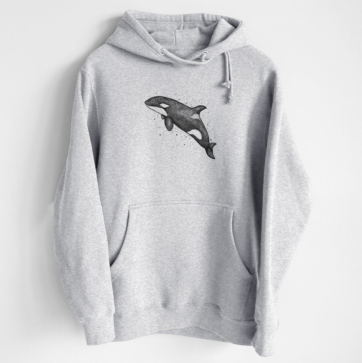 Orca Whale - Heavyweight Fleece Hoodie
