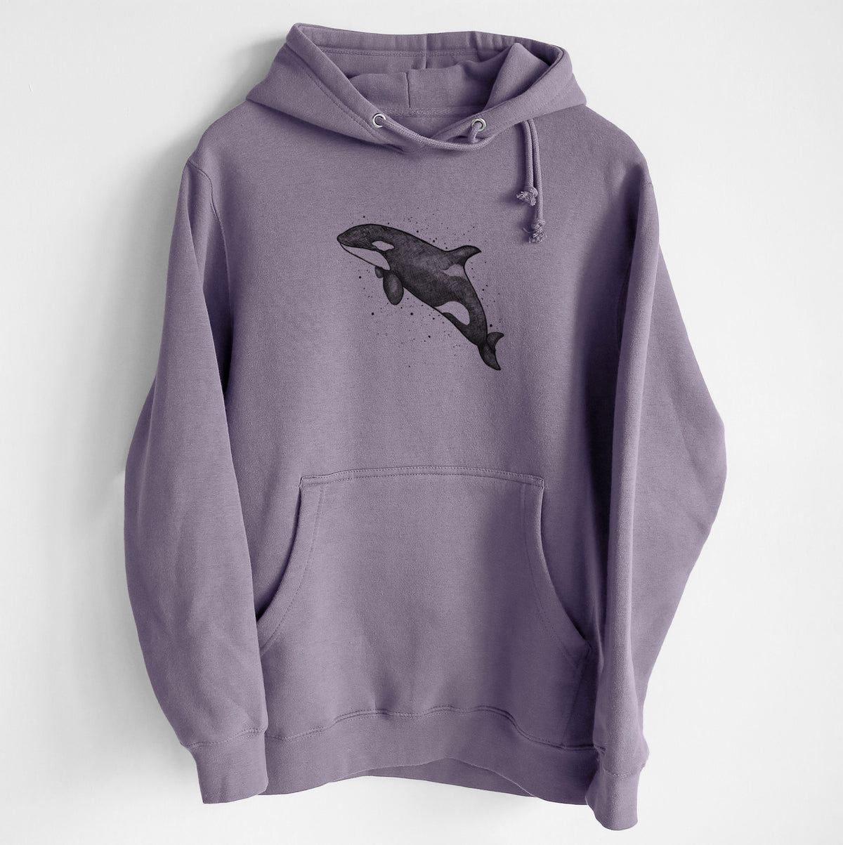 Orca Whale - Heavyweight Fleece Hoodie