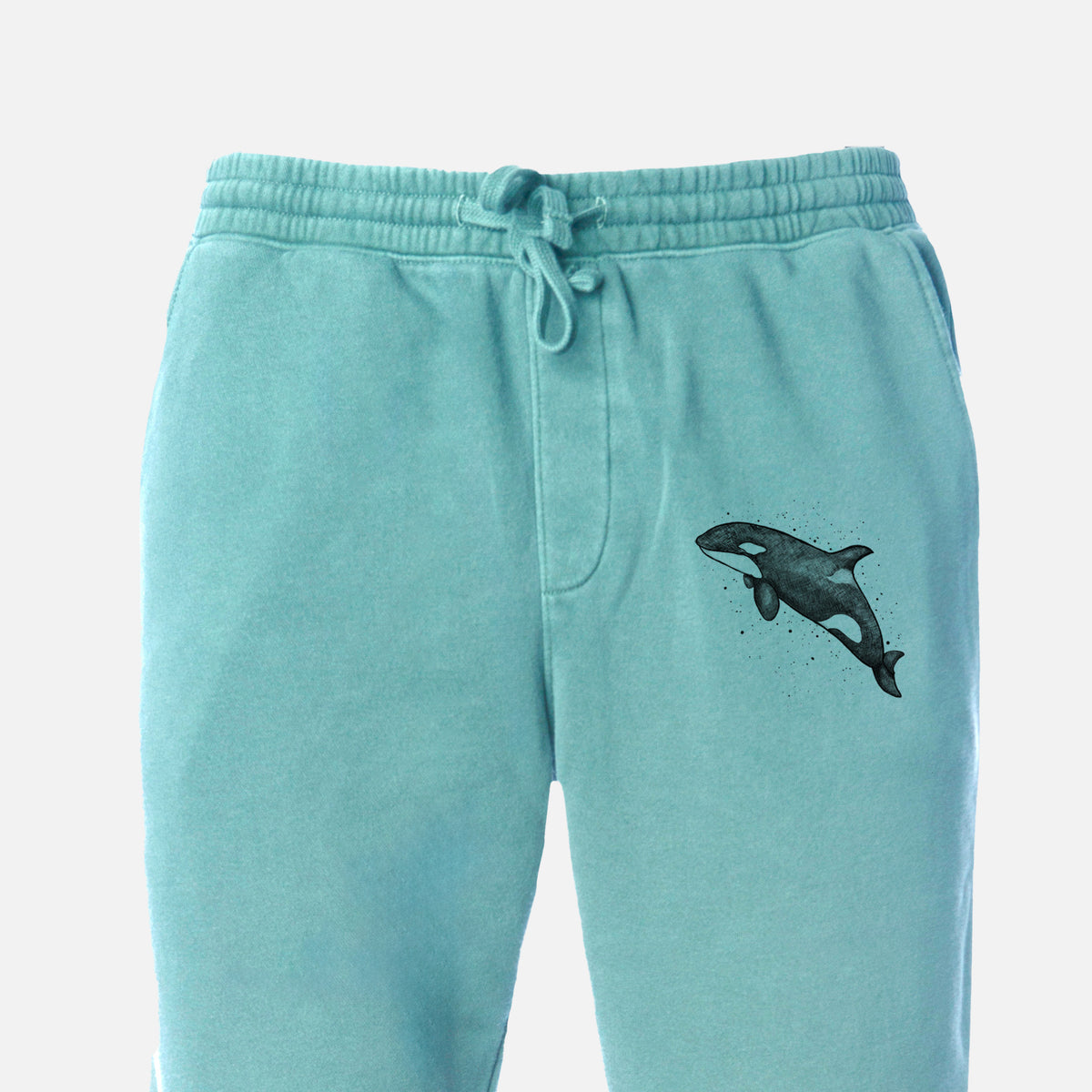 Orca Whale - Unisex Pigment Dyed Sweatpants