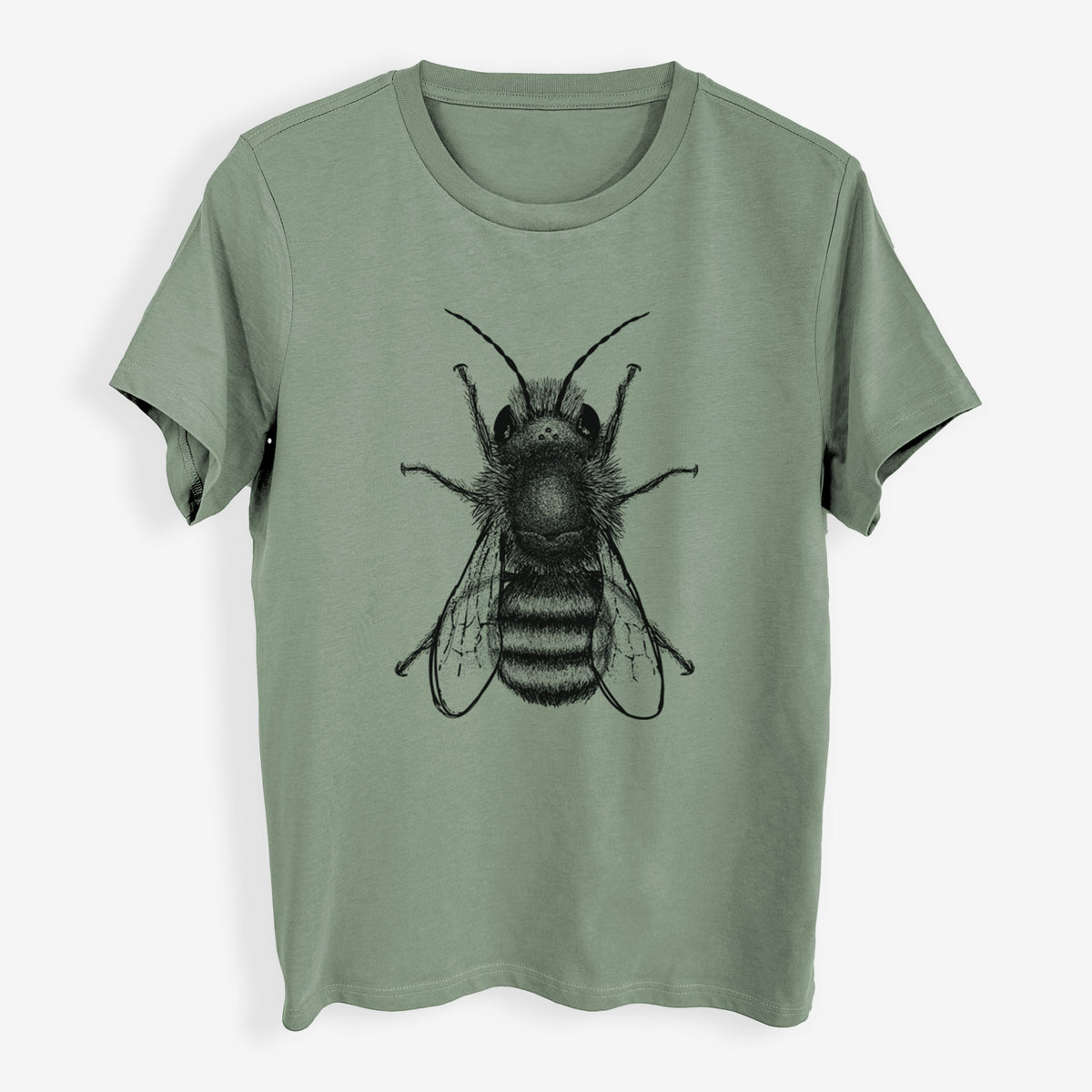 Osmia Bicornis - Red Mason Bee - Womens Everyday Maple Tee