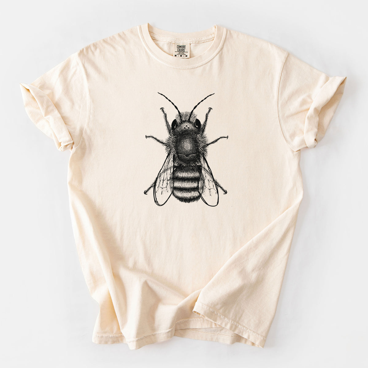 Osmia Bicornis - Red Mason Bee - Unisex Comfort Colors Garment-Dyed Heavyweight T-shirt