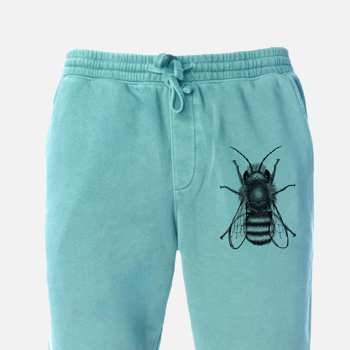 Osmia Bicornis - Red Mason Bee - Unisex Pigment Dyed Sweatpants