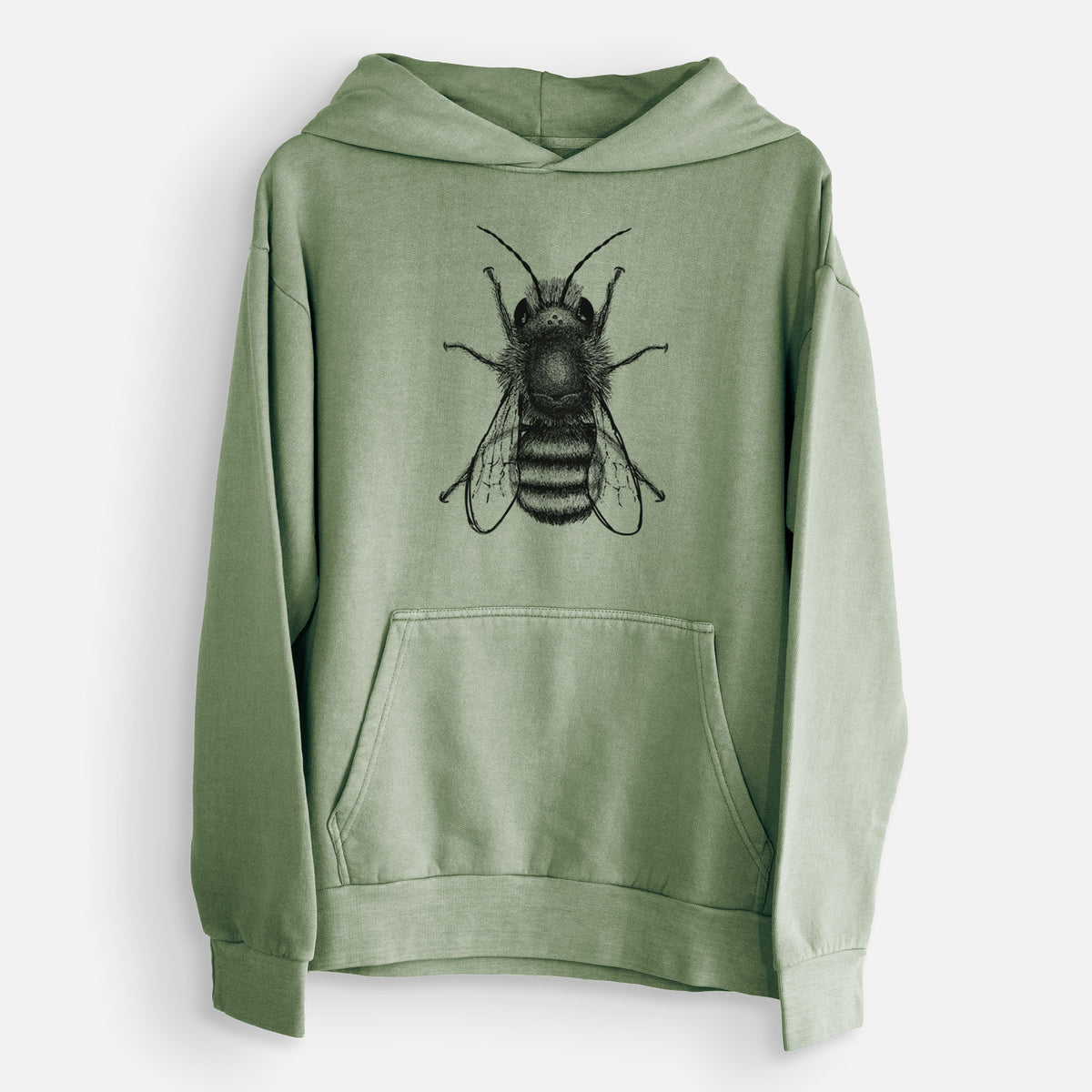 Osmia Bicornis - Red Mason Bee  - Urban Heavyweight Hoodie